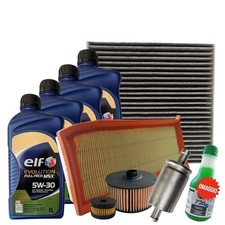 Kit Tagliando Renault Clio IV 0.9 TCe Lpg Dacia Sandero Logan II Filtri Elf 5W30