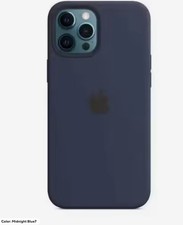 Midnight blue Original Liquid Silicone Phone Case for iPhone Covers 16 Pro Max
