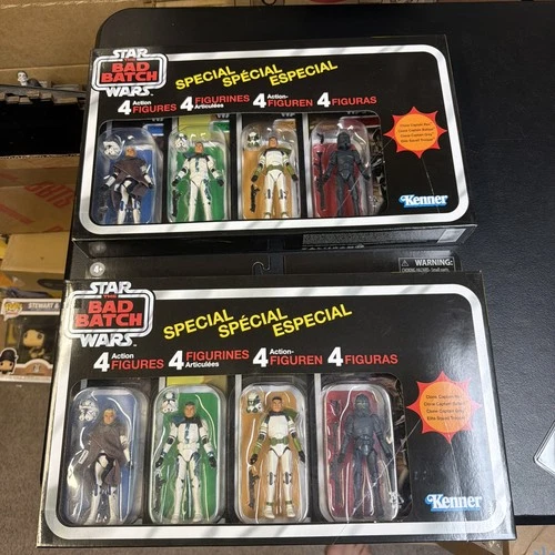 Star Wars Vintage Collection The Bad Batch Special Edition 4 Pack Figure Set