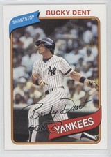 2016 Topps Archives 65th Anniversary Red Back 34/50 Bucky Dent #A65-BD 5kz