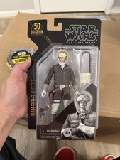 Star Wars The Black Series Archive Han Solo Hoth 6-Inch Action Figure In Hand