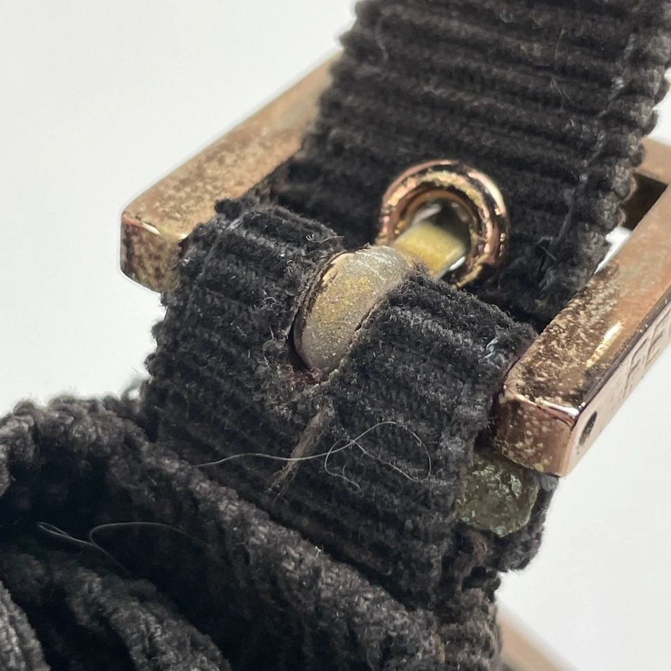 Bolso de hombro con logotipo FENDI Bolso de mano Bolso de hombro de un hombro Pana Negro 8B... Foto 4 de 4