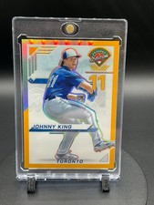 2025 Panini Prospect Edition Holo Ticket Auto #78 Johnny King Gold PRIZM 10/10