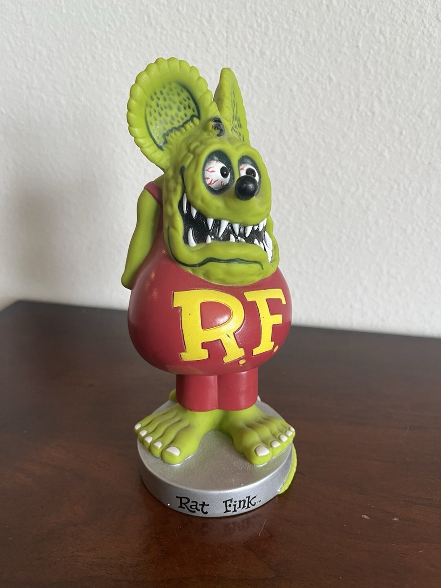 Rat Fink Funko Bobble Figure Green Rat 1999 Vintage Big Daddy Roth