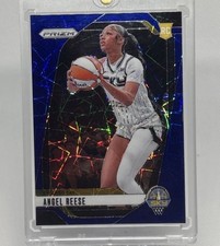 2024 Panini Prizm WNBA Angel Reese Blue Velocity Prizm #10 Rookie RC Chicago Sky