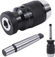 Schnellspannbohrfutter B16 1-16 Mm Mit Mk2 Kegeldorn FüR Drehbank Bohrmaschine