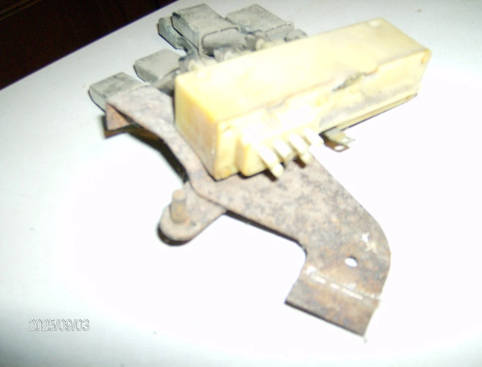 1962 Dodge Dart 440 painel descongelamento térmico botões de pressão de resfriamento interruptor de vácuo 62 MOPAR - Imagem 2 de 3