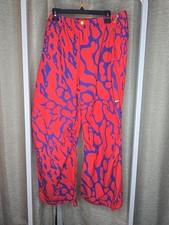 Nike Project F.R.O.G. Parachute Pants Red Blue HQ0467-635 Men's size XL X-Large