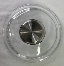 BergHOFF 6 1/8 ID 6 3/4 OD Glass dome cookware lid with stainless steel knob