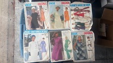 Vintage Lot 16 UNCUT Vogue Couturier Design S...