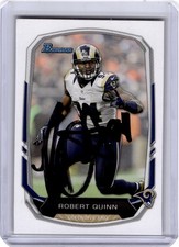 Robert Quinn Bowman Auto Signed Card Rams (Marker Auto – Read)