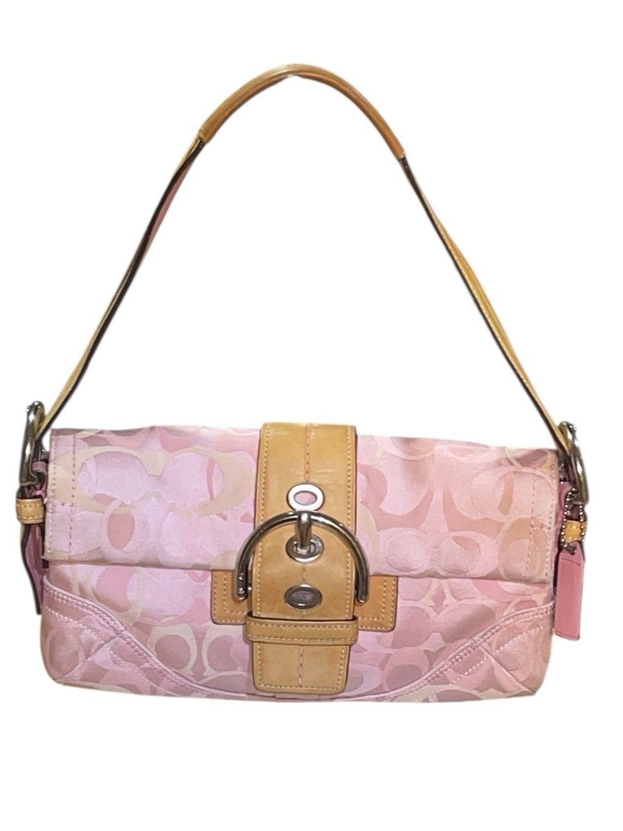 COACH Soho Signature bag Pink