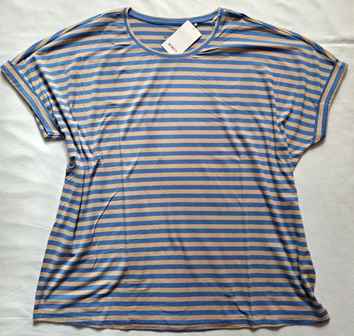 Gina Benotti Damen Blusen-Shirt XL 52/54, XXL 56/58 Viskose 77% kutzarm blau - Bild 3 von 10