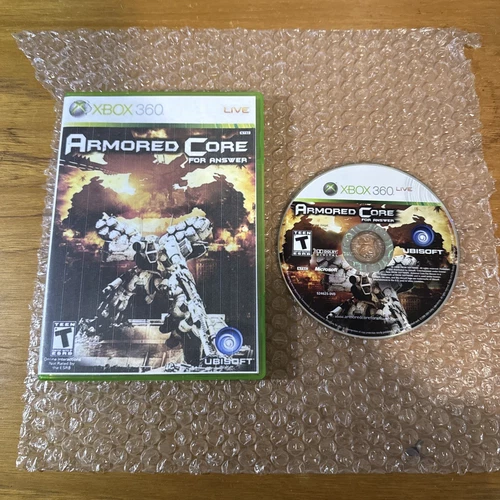 Armored Core: For Answer (Microsoft Xbox 360, 2008) Disc Only Tested & Working