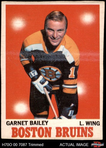 Garnet Bailey #10 1970 O-Pee-Chee card