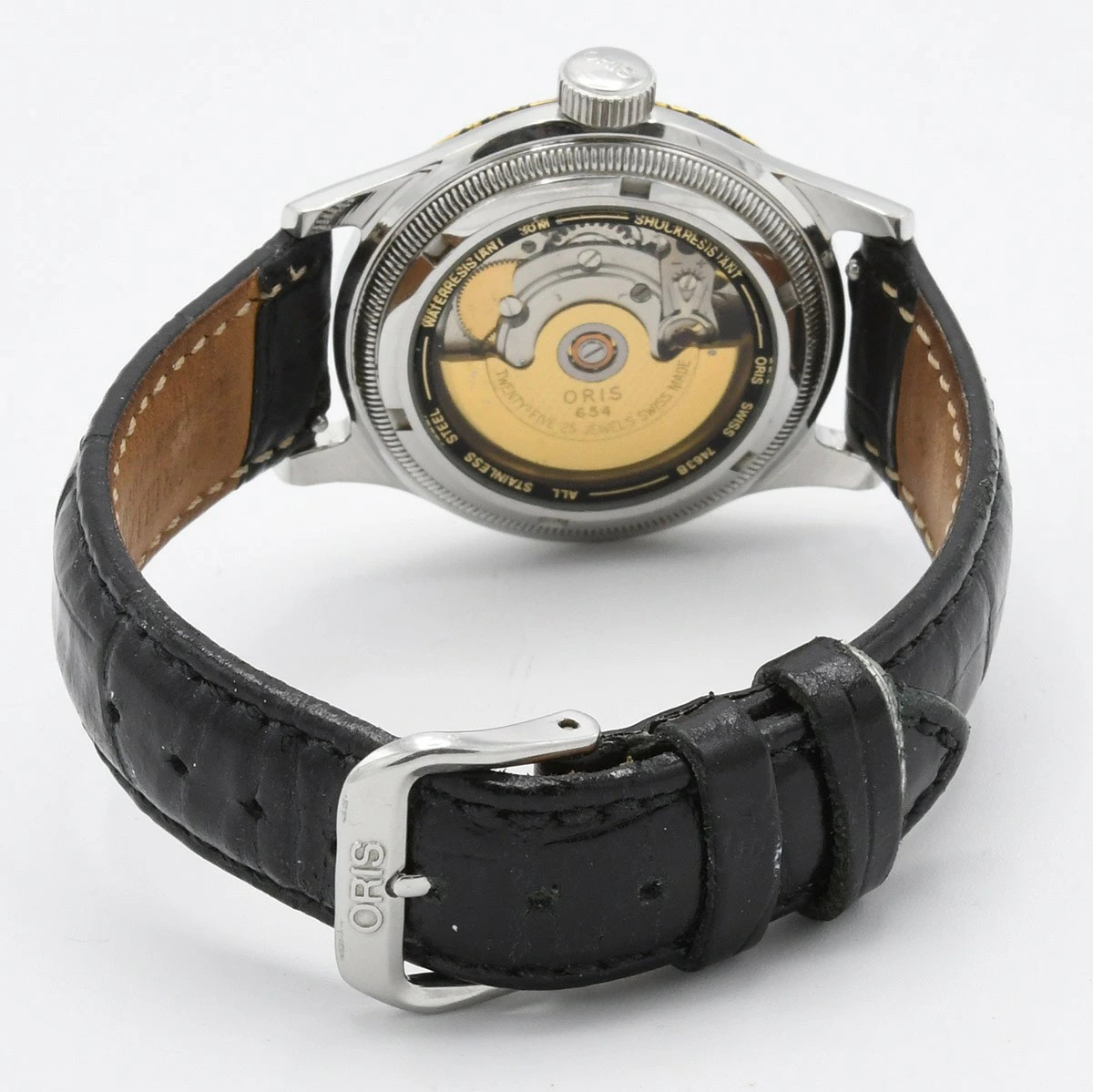 ORIS operation watch Pointer Date 7463B Back skel… - image 5