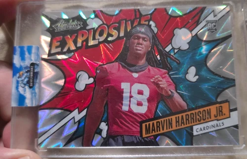 2024 Panini Absolute - Explosive Marvin Harrison Jr. #EX-MHJ (RC)