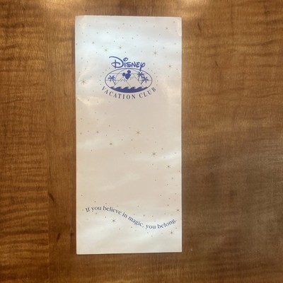 1995 Disney Vacation Club Flight Tickets & Boarding Pass Holder