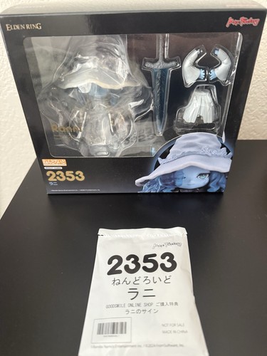 Sealed Elden Ring Ranni Nendoroid No.2353 w/ Bonus Good Smile Company
