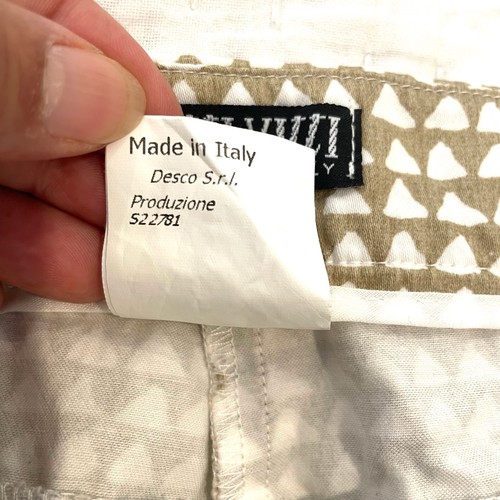 Vitti Vitti Skirt Womens IT46 Large Beige Pencil Stretch Made in Italy Coastal - Picture 7 of 11