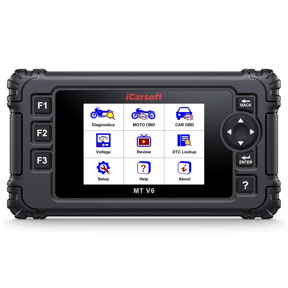 iCarsoft MT V6 für Harley Davidson Diagnosegerät OBD Scanner inkl. Adapter - Bild 4 von 4