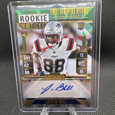 2024 Contenders Rookie Ticket Green Foil Auto Jaheim Bell #154 Image Variation