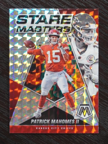 Patrick Mahomes II 2022 Panini Mosaic STARE MASTERS Mosaic Prizm Chiefs #SM-3