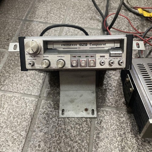 Pioneer KP-707G Deck & GM-40 Amp Lonesome Carboy Serviced Working Japan Made - Picture 2 of 3