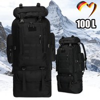 MilitäR-/Reiserucksack 100L Rucksack Wanderrucksack Trekking Outdoor Camping Neu