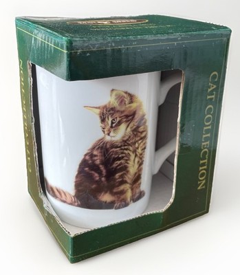 NEU Best Of Breed Fine China Katze Becher im Originalkarton 
