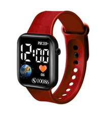 LED Digital Sport Watch Waterproof Wristwatch Men Women Boys Girls Kids Gift