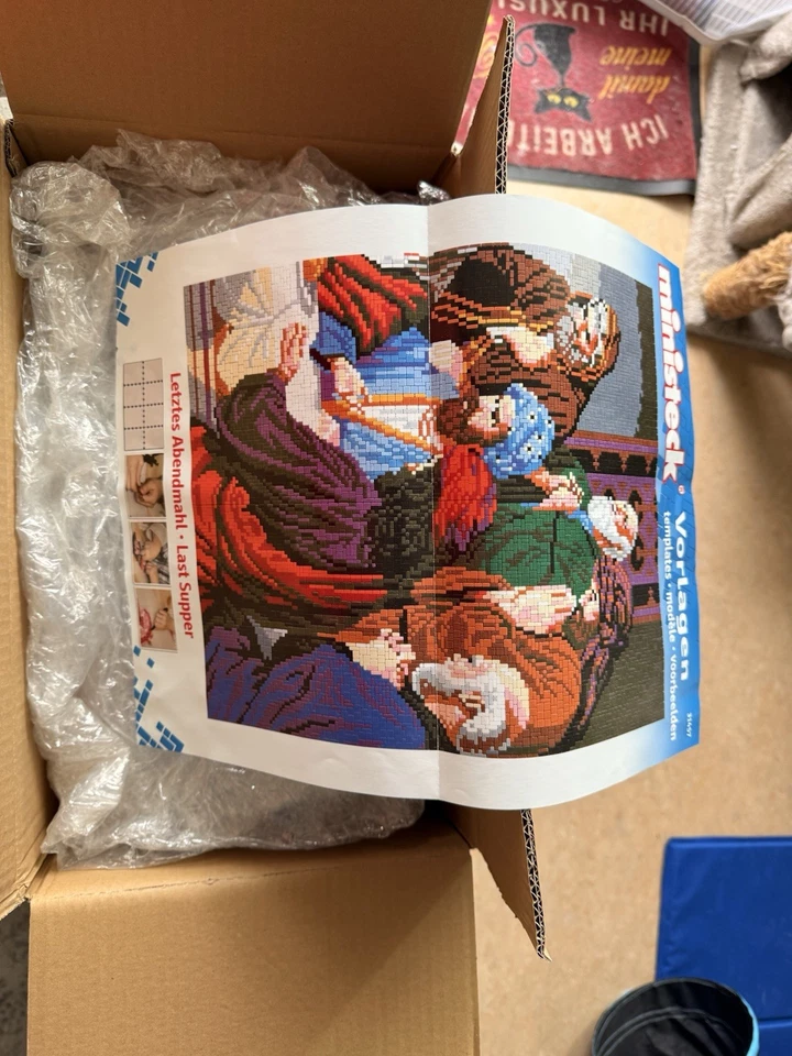 Stick it Stecksystem Das letzte Abendmahl 18.000 Teile mit XXL-Steckvorlage - Bild 4 von 4