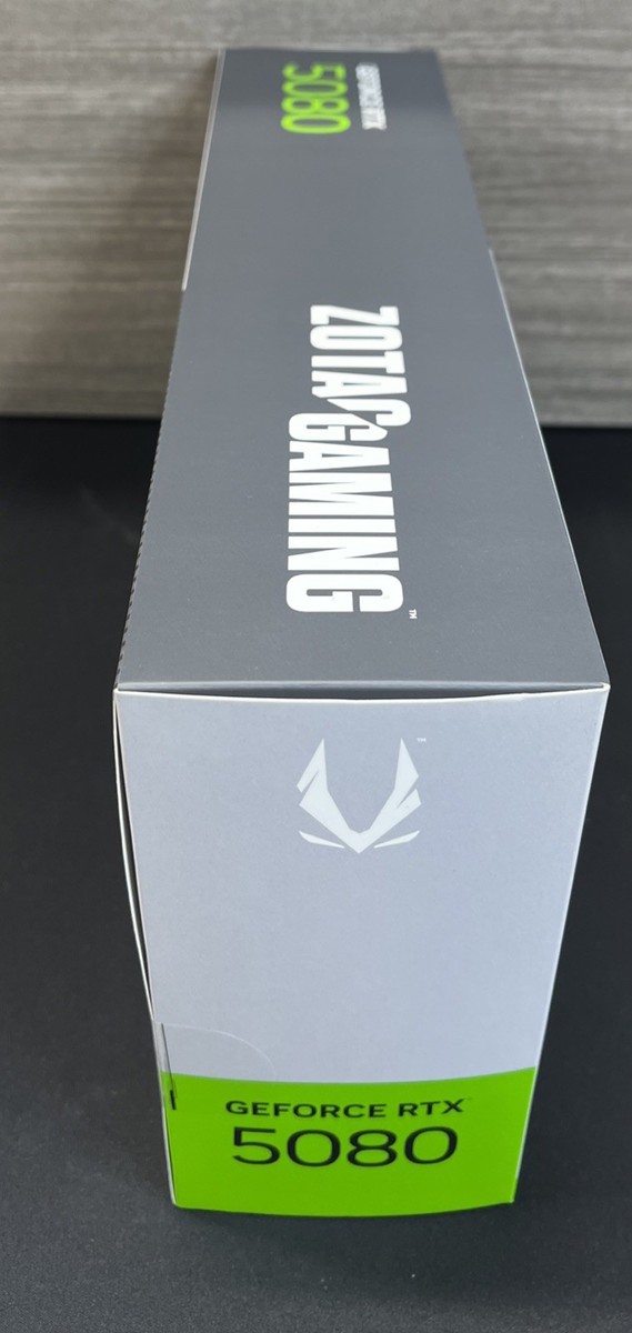 Zotac GeForce RTX 5080 GAMING SOLID OC 16GB GDDR7 PCIe 5.0 Zotac GeForce RTX 5080 GAMING SOLID OC 16GB GDDR7 PCIe 5.0