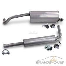 ATEC SCHALLDÄMPFER SET FÜR SEAT IBIZA SKODA FABIA VW POLO 9N 1.4 16V FSI