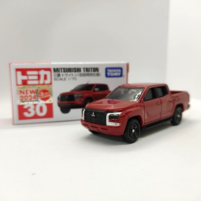 #ad Tomica First Limited Mitsubishi Triton Truck Metal Diecast Car Model 1 70 #30 $13.99