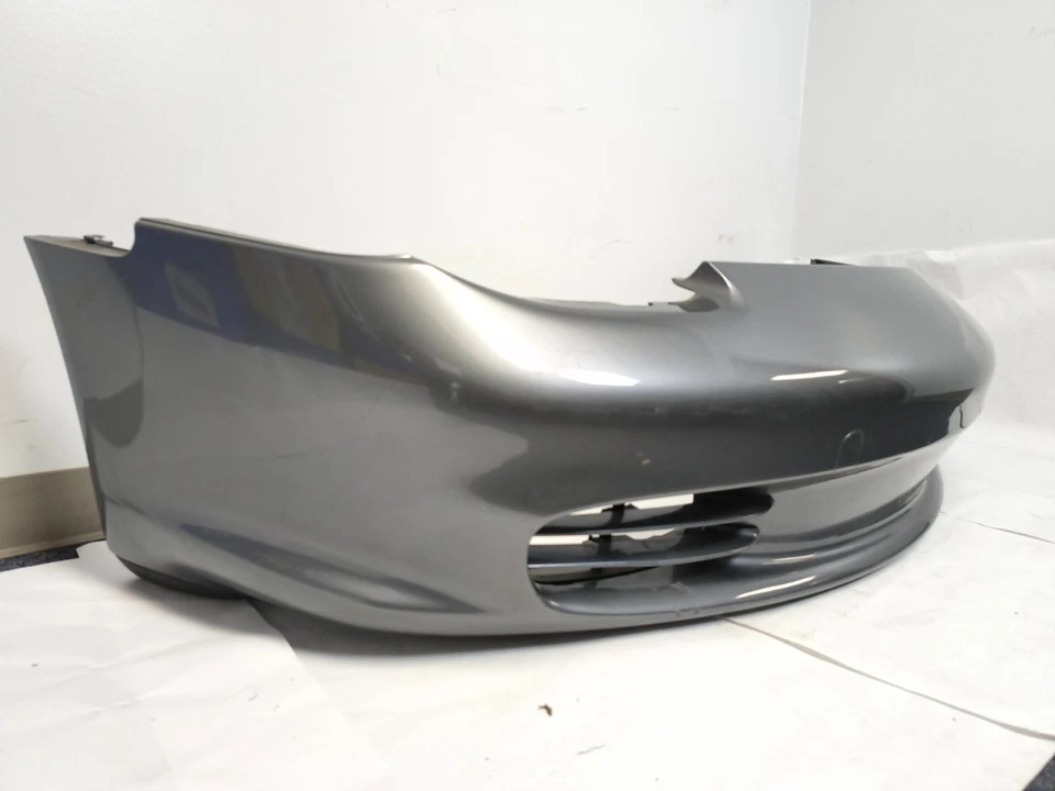 Cubierta de parachoques delantero Porsche Boxster 986 2003-2004 con rejillas gris OEM Foto 2 de 4
