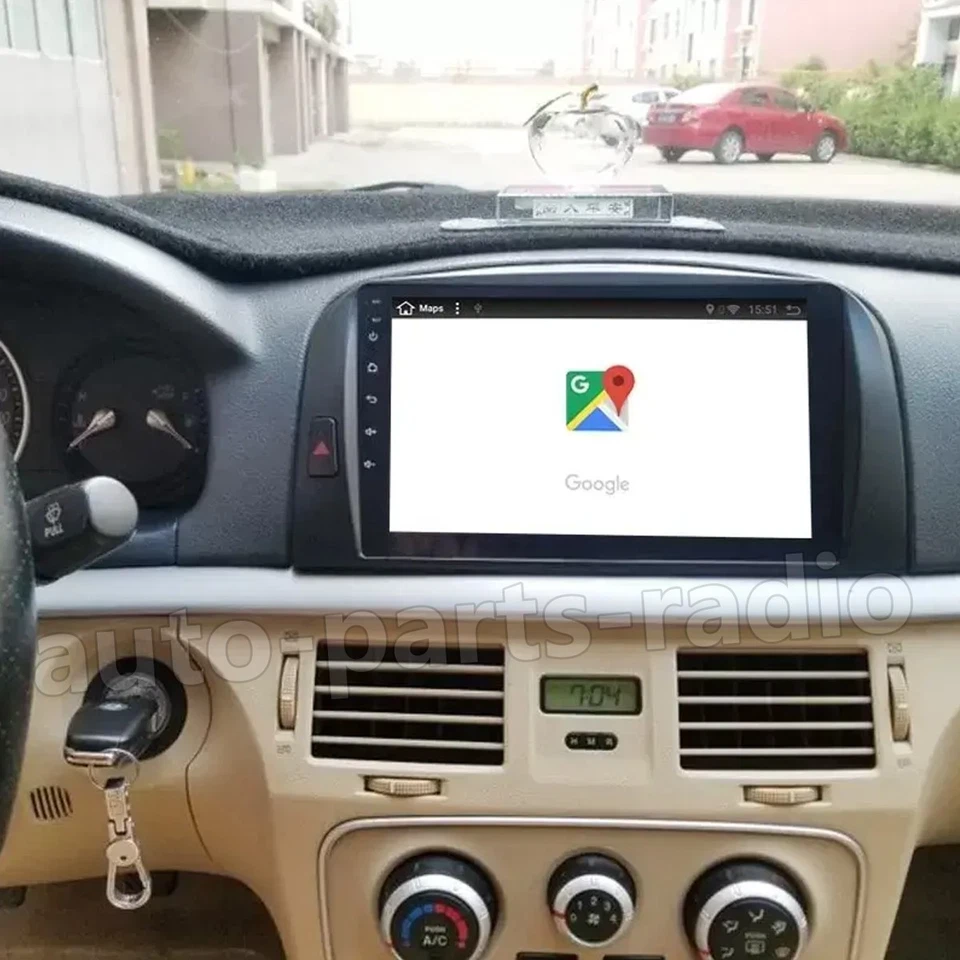 Radio Carplay WiFi Android 13 RDS GPS estéreo 9" para Hyundai Sonata NF 2004-2008 Foto 2 de 4