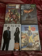 The Dark Knight, Rio, Bones S1, Next Avengers DVD NEW BUNDLE