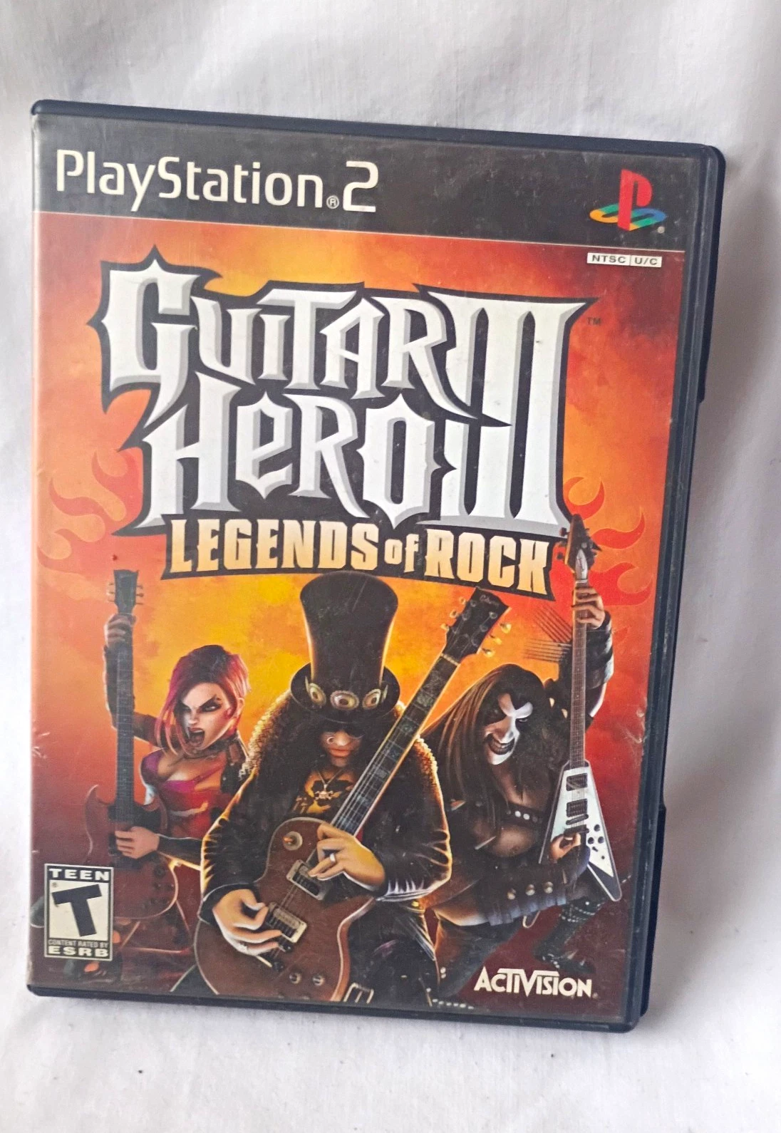 Activision Guitar Hero III Legends of Rock PS2 Multiplayer T NTSC-U/C 2007