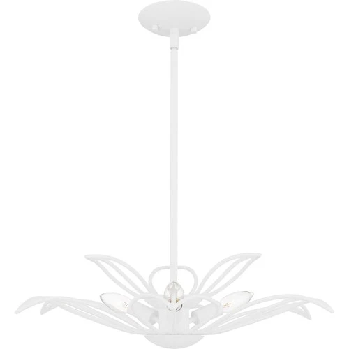 Sand White  Pendant from the Tallulah Collection - Picture 3 of 6