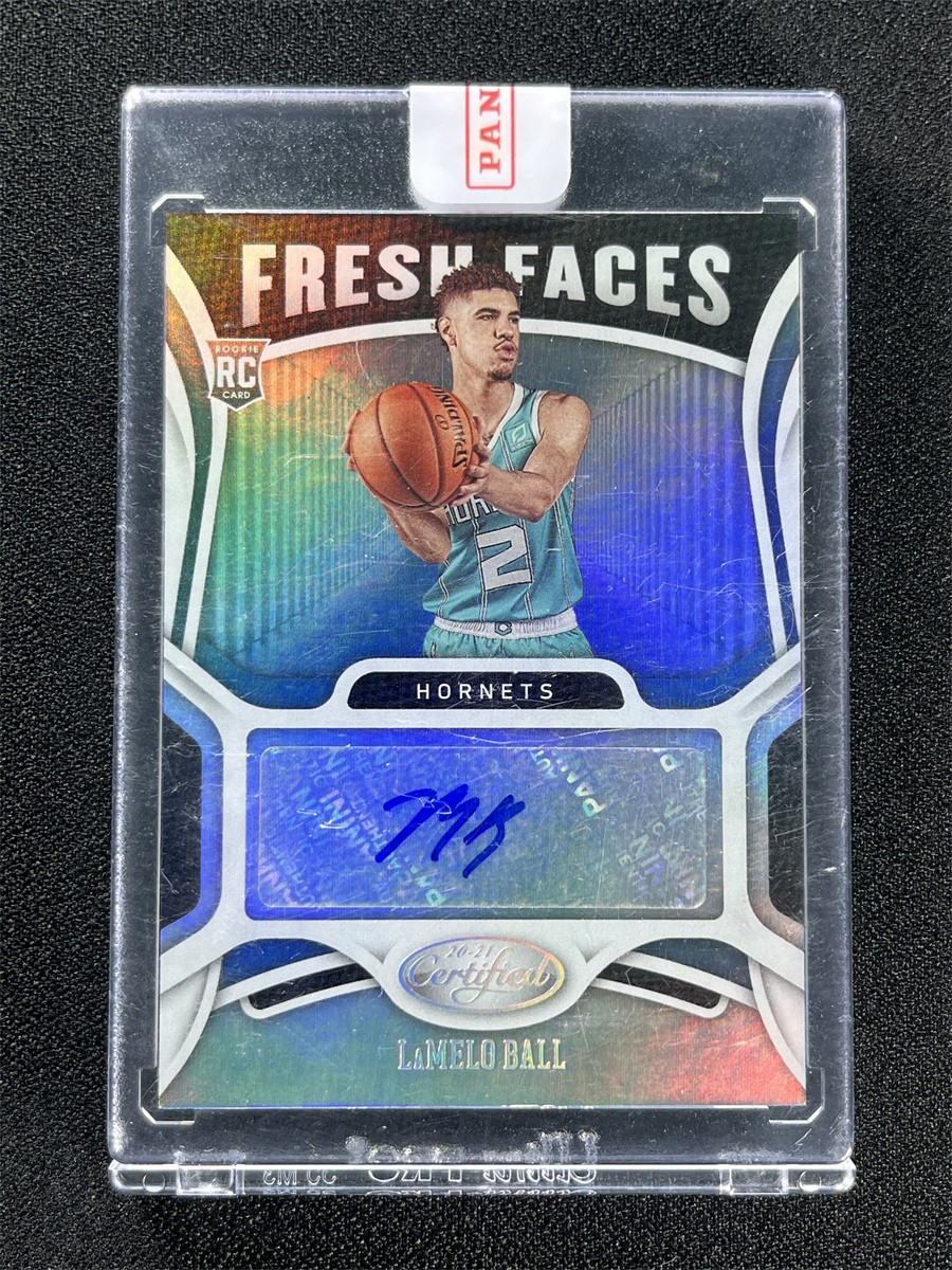 2020-21 Panini Certified Lamelo Ball Fresh Faces Rookie RC Auto Hornets #FS-BAL