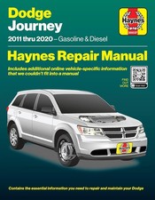 Dodge Journey 2011-2020 Haynes Shop Service Repair Tech Manual Book