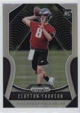 2019 Panini Prizm Rookies Silver Prizm Clayton Thorson #310 05gv