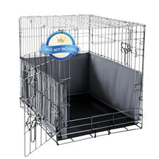 Dog Crate Bumper with Ties - Soft Crate Accessory -Kennel Cover - Training Pa...