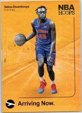 2019-20 Hoops #15 Sekou Doumbouya Arriving Now Holo