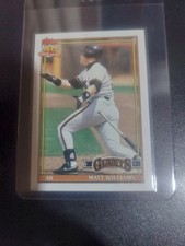 1991 Topps - Matt Williams #190 A* Before Copyright; Barely Visible 40th...