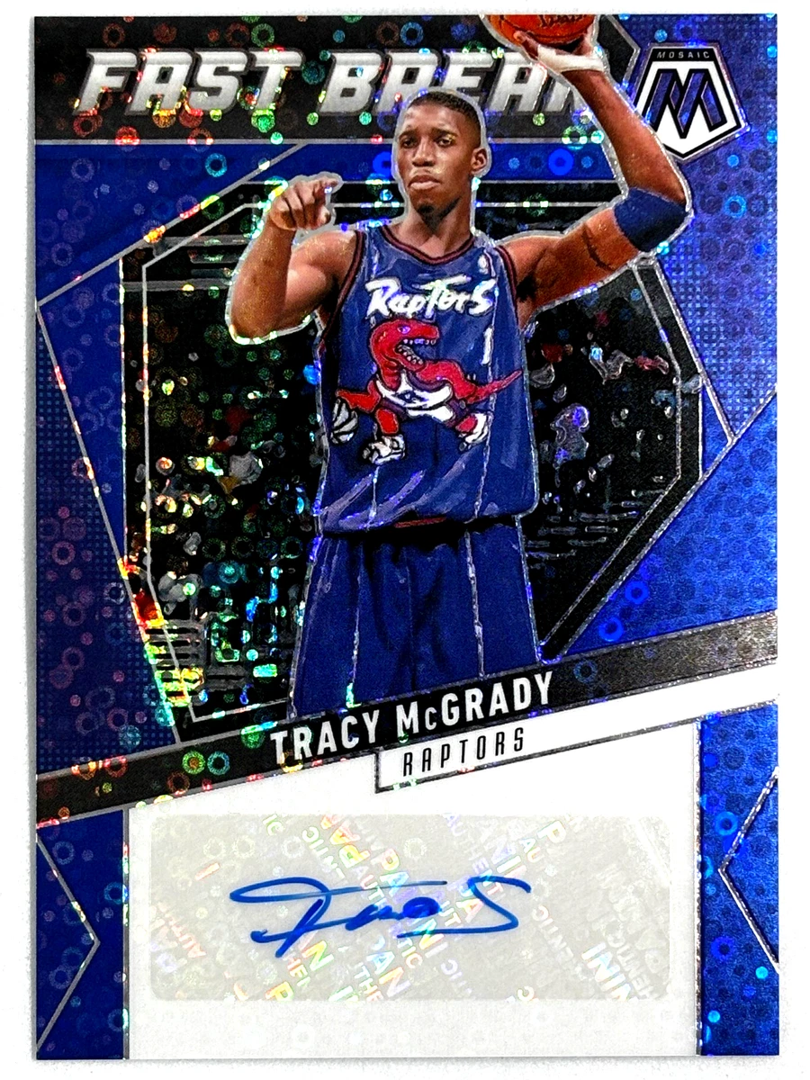 Panini Tracy McGrady Basketball Autographed Sports Trading Cards