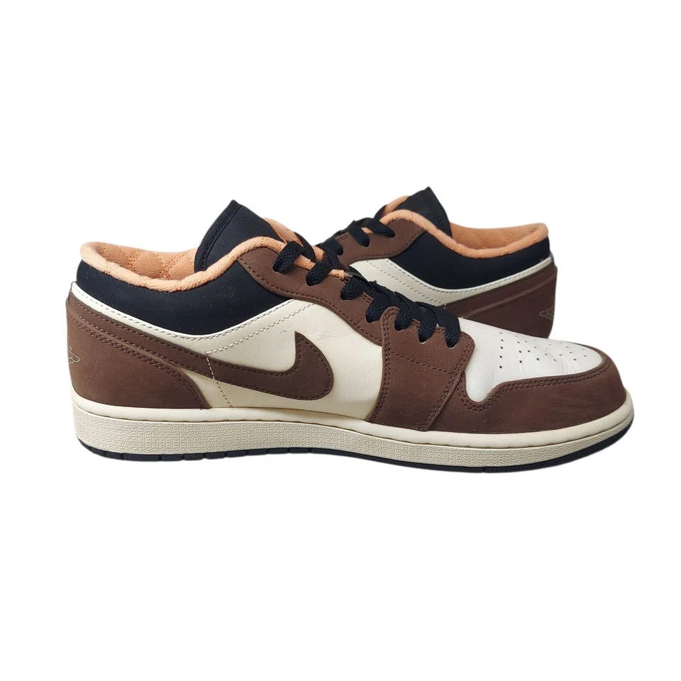 Nike Air Jordan 1 Low SE Mocha Light Chocolate Sneakers Mens 10.5