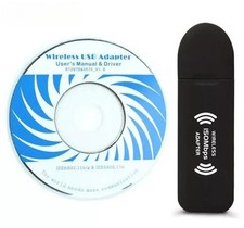 Wireless Internet USB Adaptor WiFi Dongle 150Mbps