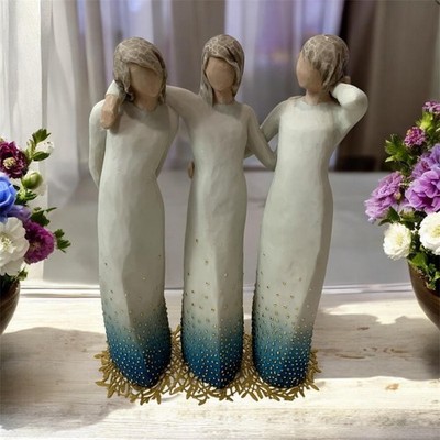 Engel COLLECTION Willow Tree 2014 BY MY SIDE Figur von Susan Lordi Demdaco H24cm
